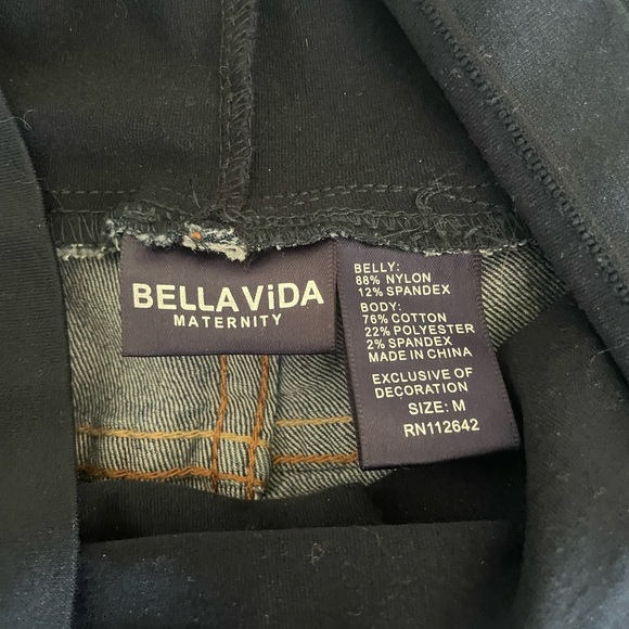 Maternity Jean Shorts - Picture 4 of 4